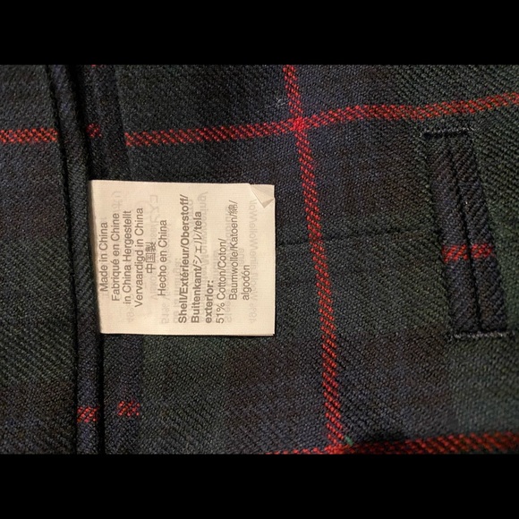 J Crew Ludlow Sportcoat 36R Slim Blue Green Plaid - Picture 8 of 8